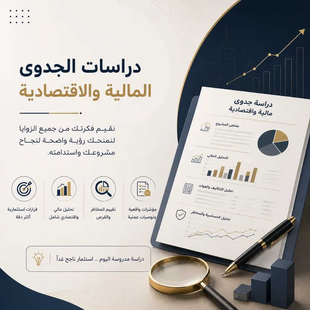 دراسات الجدوى المالية والاقتصادية