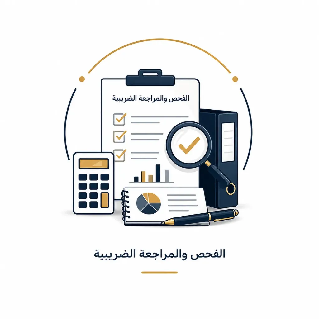 الفحص والمراجعة الضريبية
