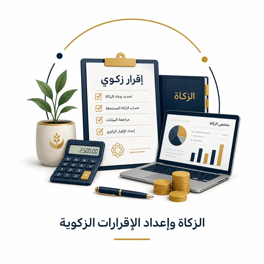 الزكاة وإعداد الإقرارات الزكوية