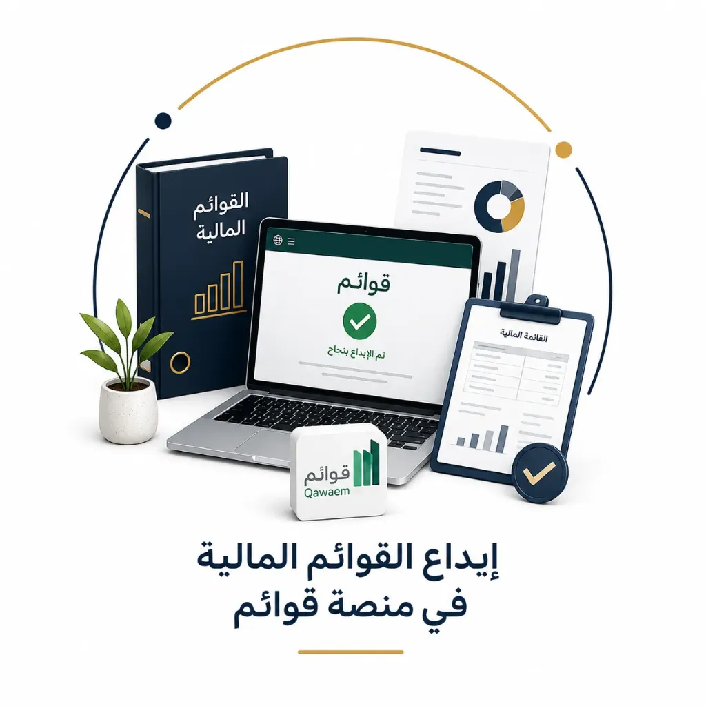 إيداع القوائم المالية في منصة قوائم